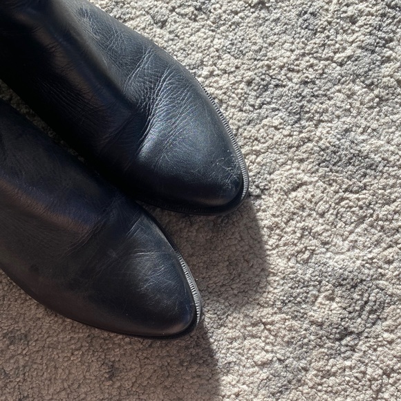 Circus by Sam Edelman Black and Gray Studded Ankle Booties - Picture 6 of 10